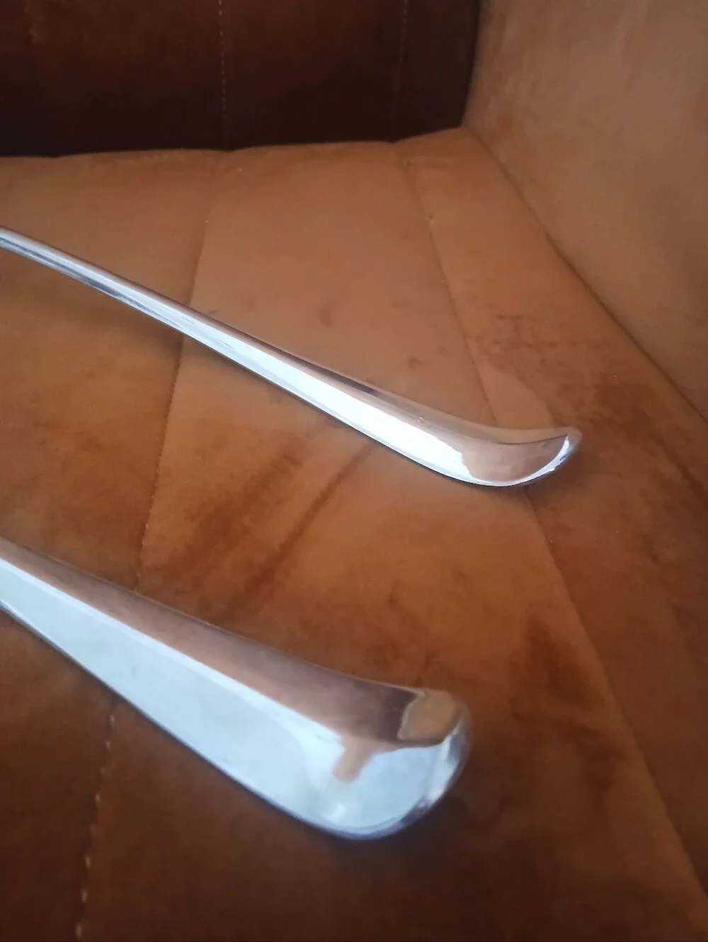 Silver Plated Serving Spoon and Fork Set